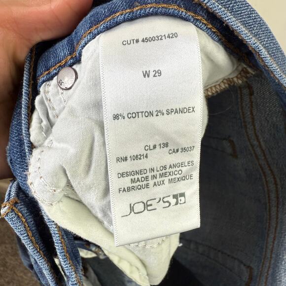 Joe's Phoebe Cut-Off women’s Shorts - Distressed Sz‎ 29 - Picture 4 of 8